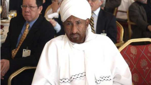 The Prime Minister of Sudan left