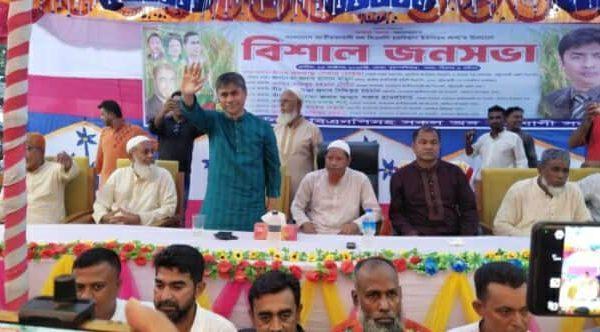 গলাচিপার চরবিশ্বাসে বিএনপির জনসভা জনসমুদ্র