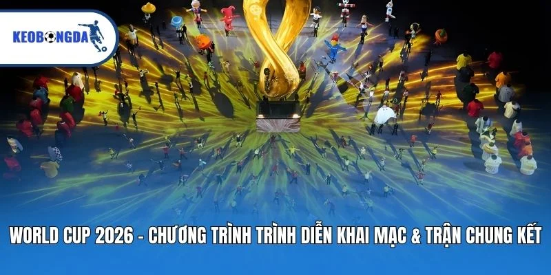 World Cup 2026 – Chương Trình Trình Diễn Khai Mạc & Trận Chung Kết
